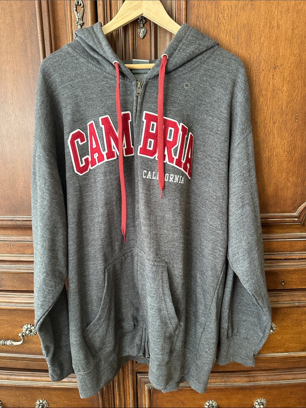 Men’s Zippered Hoodie